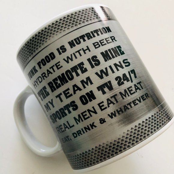 BAY ISLAND "Man Cave" Large Mug NWOT - Picture 3 of 4